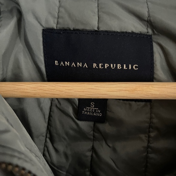 Banana Republic gray lightweight jacket size small - Picture 2 of 2